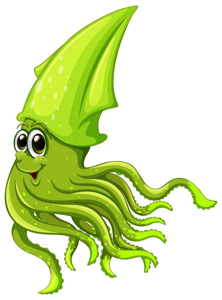 Ilustrasi Squid - Stok Vektor