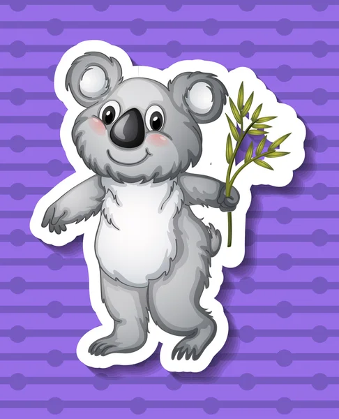 Koala Illustration — Stock Vector