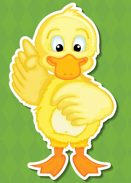 Duck — Stock Vector