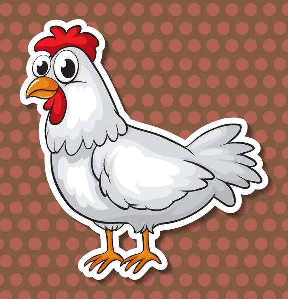 Pollo — Vector de stock