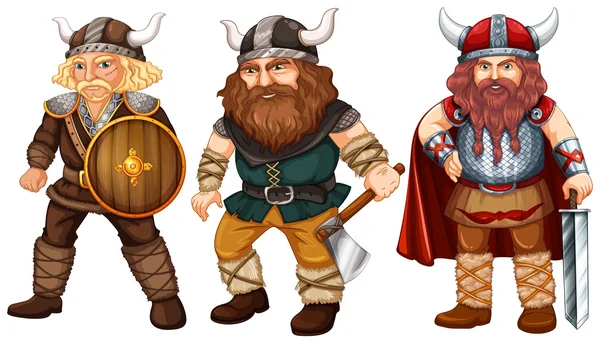 Vikingarna — Stock vektor