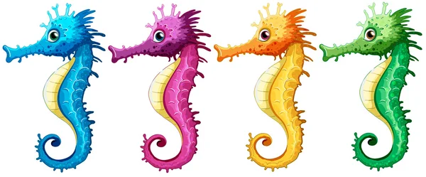 Seahorses — Stockový vektor