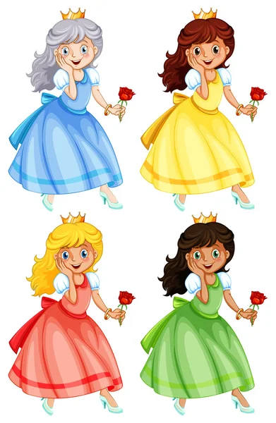 Prinses — Stockvector