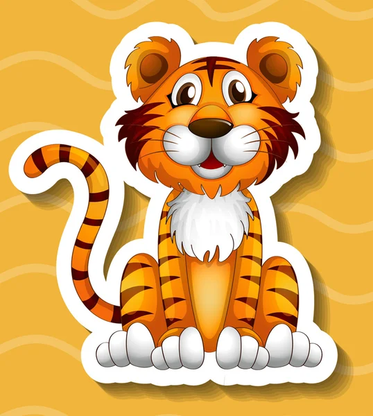 Tiger — Stock Vector