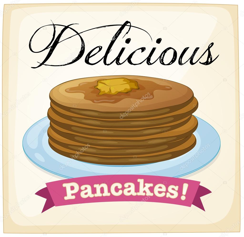 Pancakes poster