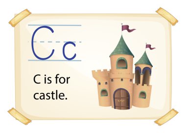 Castle için bir harf C