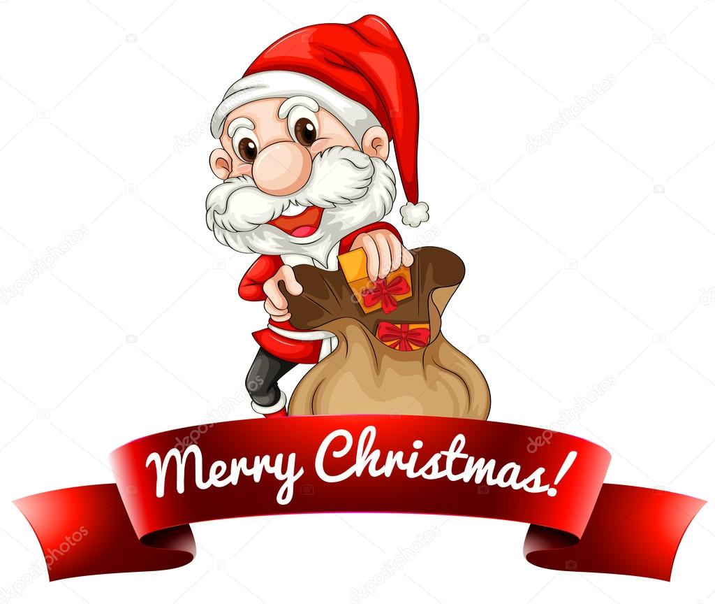 christmas logo stock vector