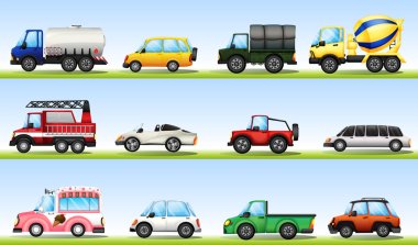 Vehicles clipart