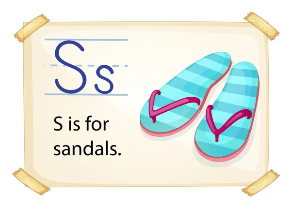 Letter S — Stock Vector