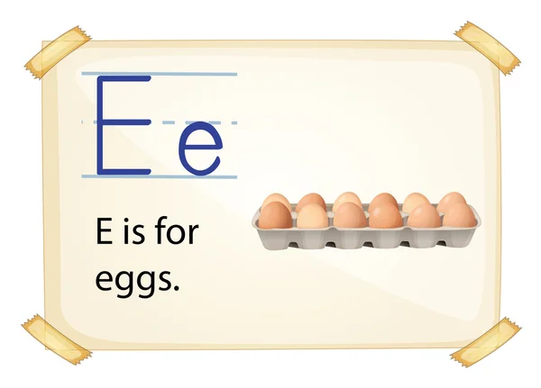 字母 e — 图库矢量图片