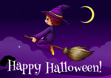 Mutlu Cadılar Bayramı şablon