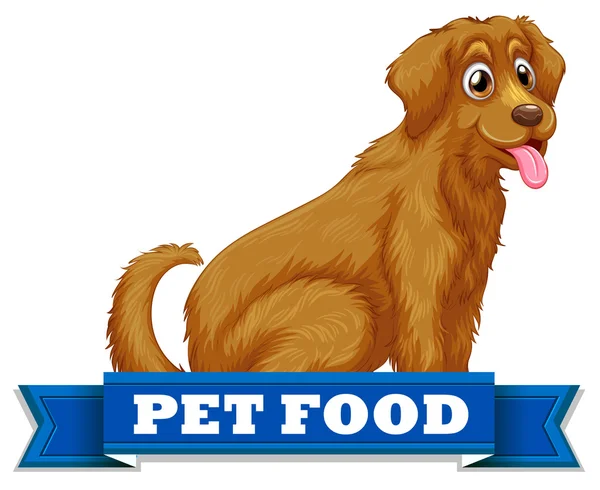 Pet food — Stock Vector