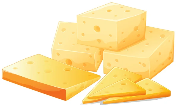 Cheese — Stock Vector