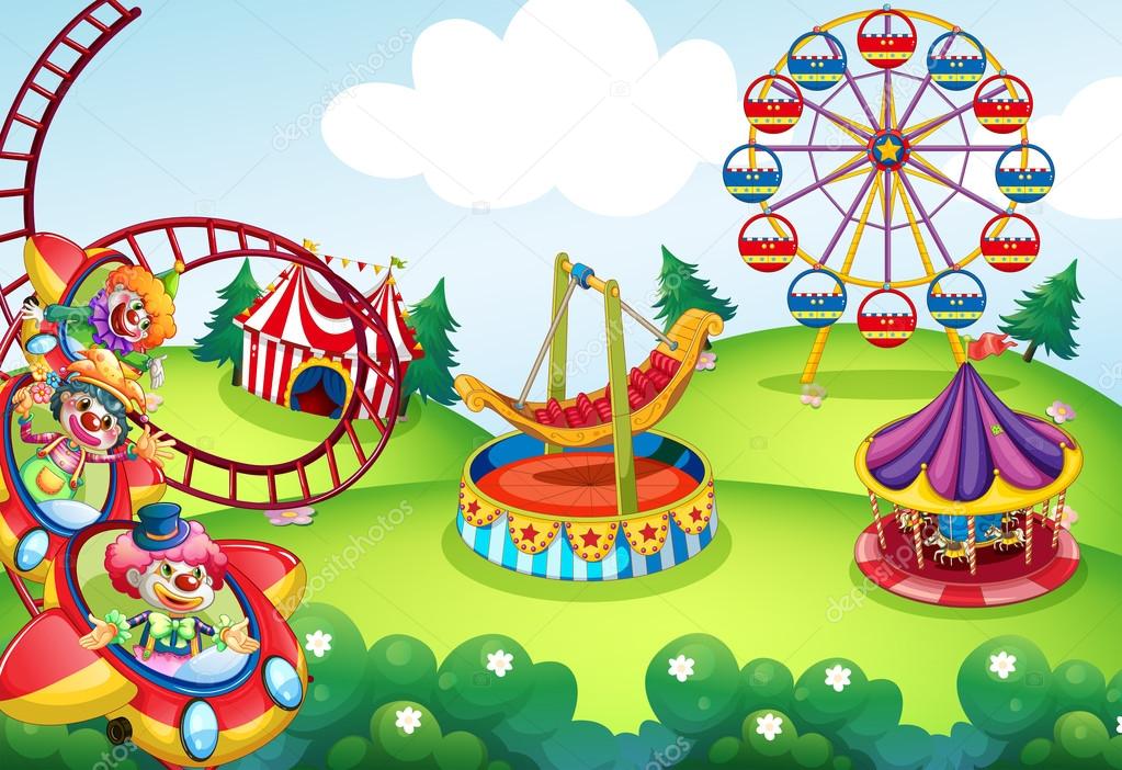 Parque de atracciones imágenes de stock de arte vectorial | Depositphotos Parque de atracciones imágenes de stock de arte vectorial | Depositphotos