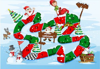 Bir Noel boardgame