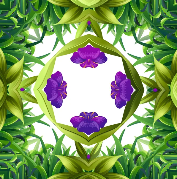 Flora pattern — Stock Vector