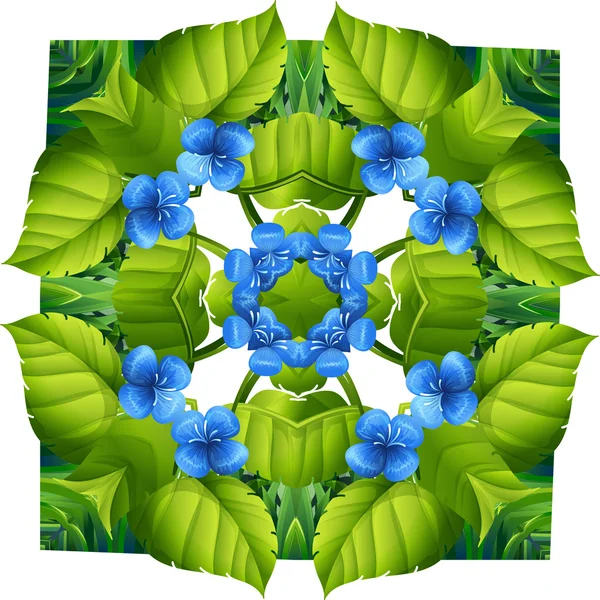 Флора візерунком — стоковий вектор