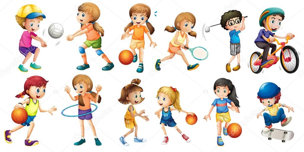 sport clip art cartoon