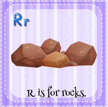 Rocks için bir harf R