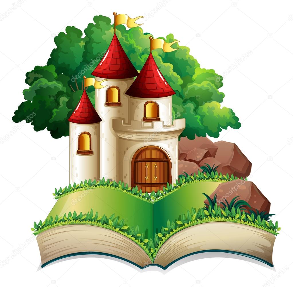 Castle and book