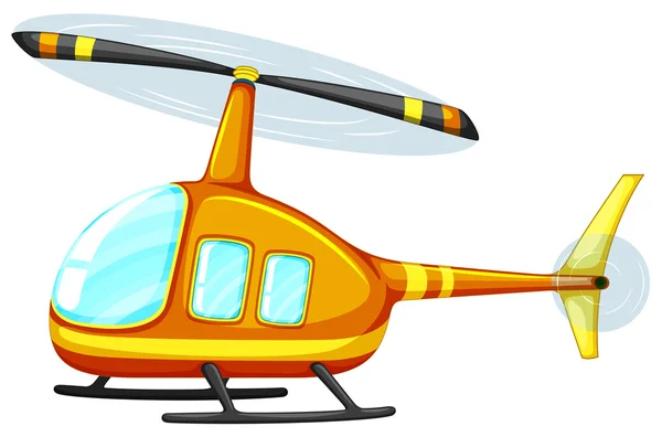 Close up helicopter — Stock Vector