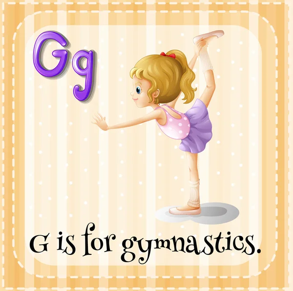 A letter G — Stock Vector