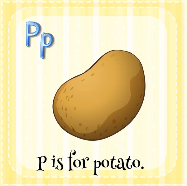 Letter P — Stockvector