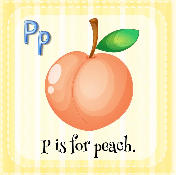 Letter P — Stock Vector