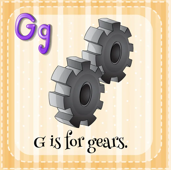 Letter G — Stock Vector