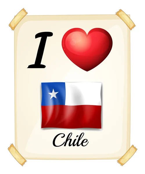 Chile — Stock Vector