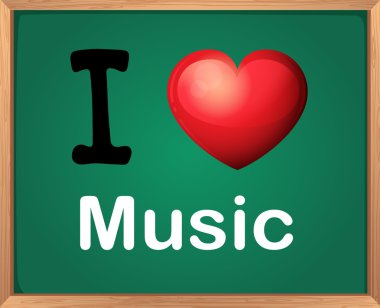 müziği çok seviyorum
