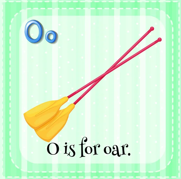 Letter O — Stock Vector