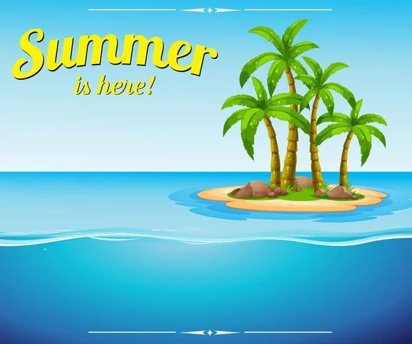 Summer — Stock Vector