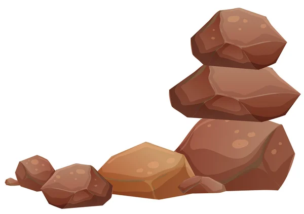 Rocas — Vector de stock