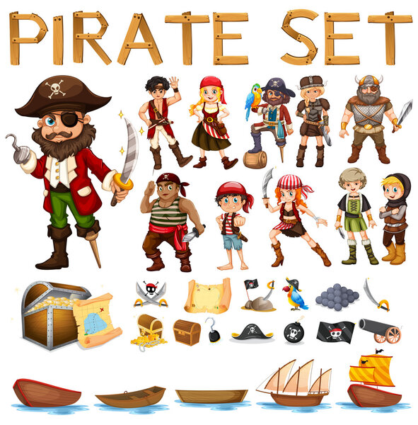 Пиратский набор
