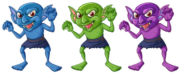 Goblins — Stock Vector