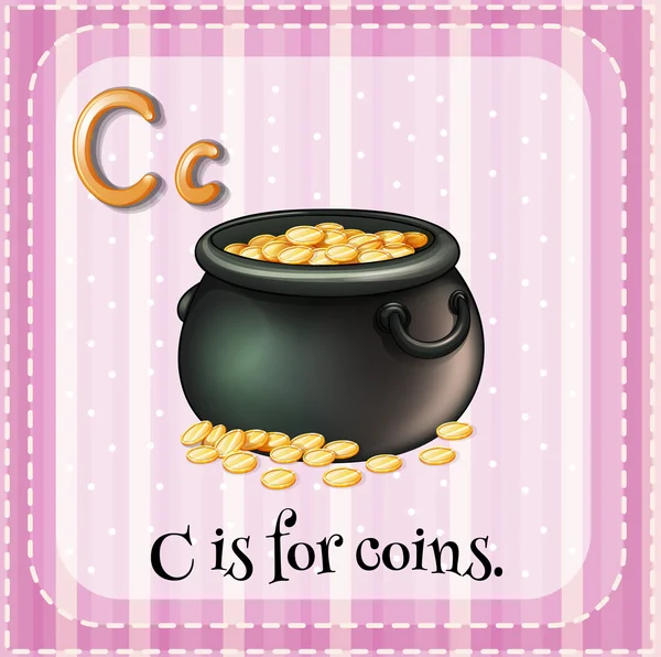 Letter C — Stock Vector