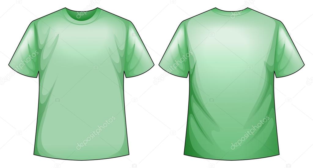 Green shirt