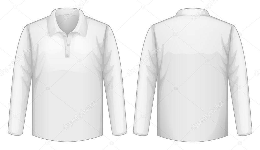 White shirt — Stock Vector © interactimages #66111083