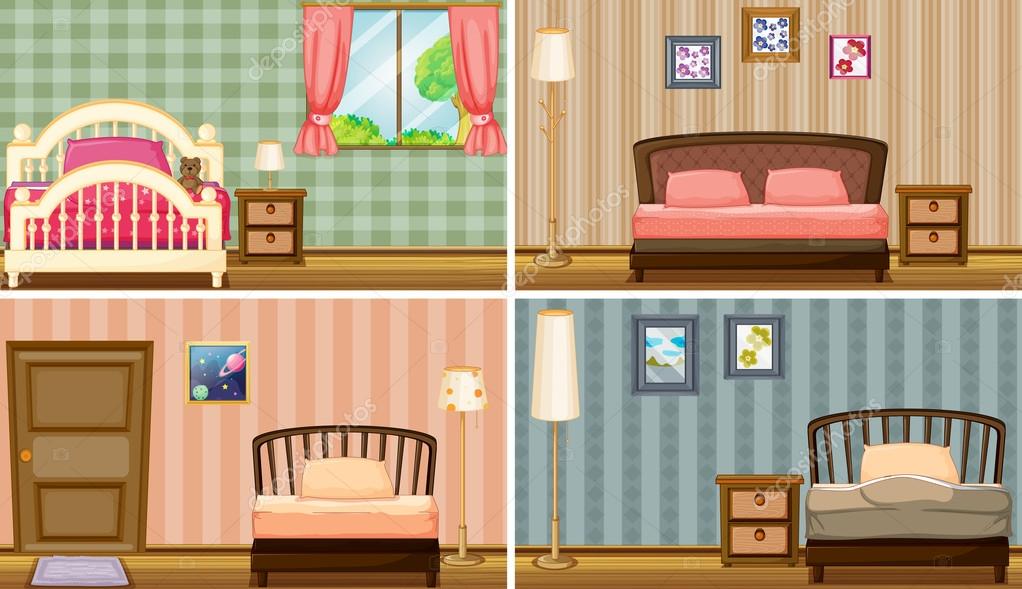 Cartoon bedroom Vector Art Stock Images | Depositphotos Cartoon bedroom Vector Art Stock Images | Depositphotos
