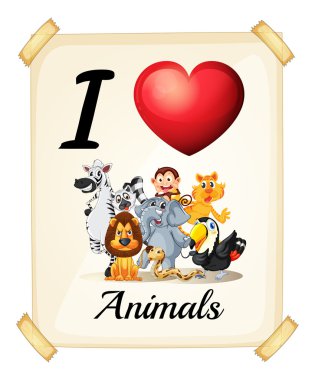 Ik hou van dieren