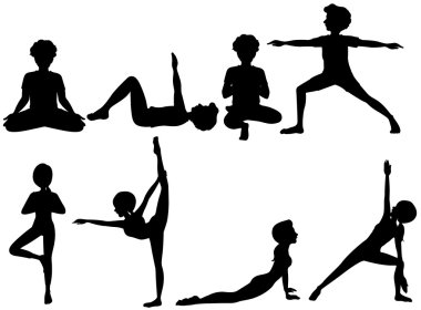 Yoga siluet