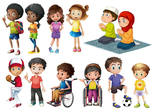 Children — Stock Vector