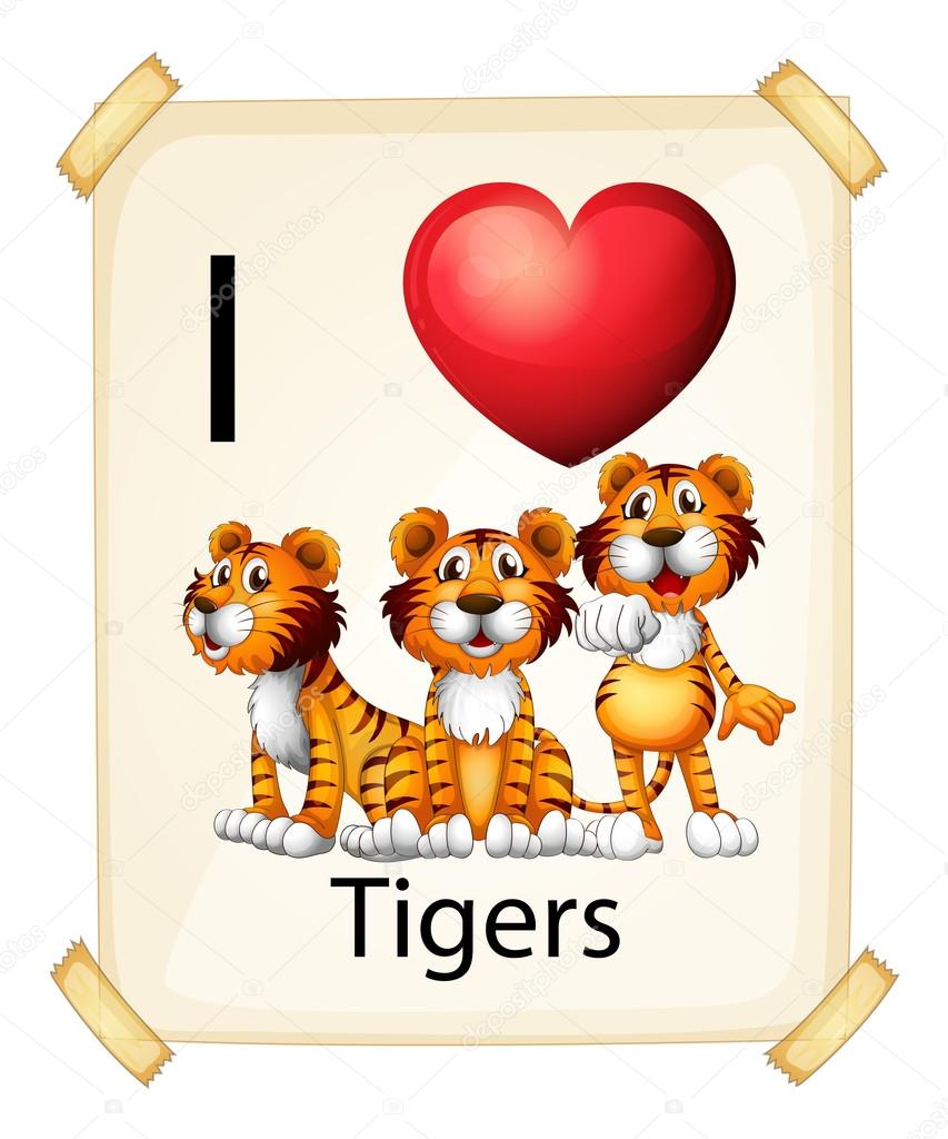 I love tigers
