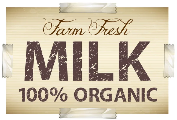 Milk — Stock Vector