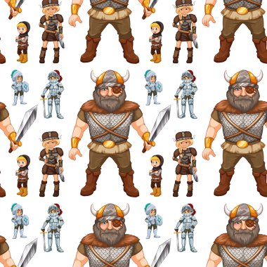 Sorunsuz knight ve viking