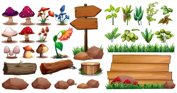 Jardinería — Vector de stock