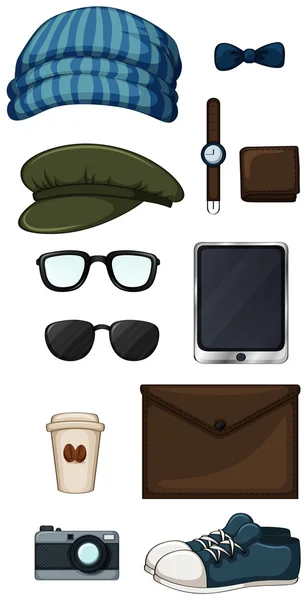 Hipster items — Stock Vector