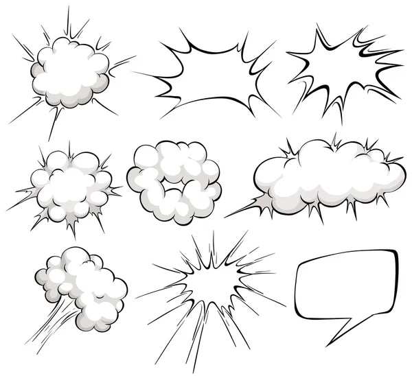 Explosión — Vector de stock