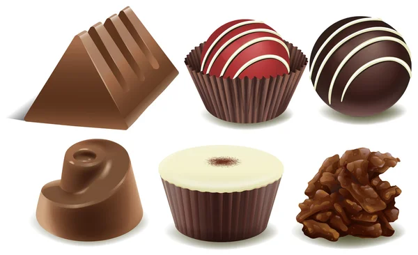 Chocolates —  Vetores de Stock